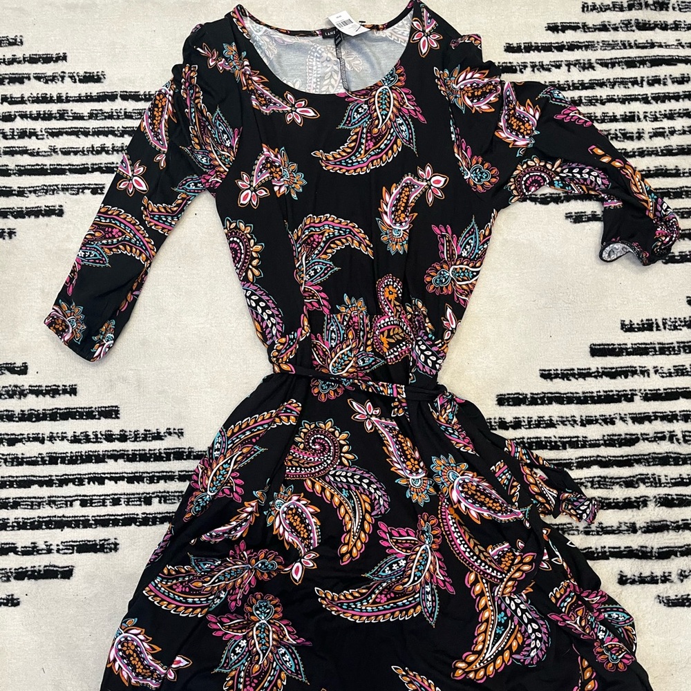 Lane Bryant tie waist dress. Size 18/20.